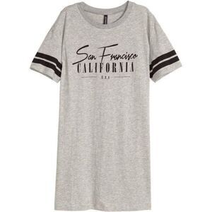 H&M San Francisco CALIFORNIA Short T Shirt Dress‎ Women's Small sleep Loungewear